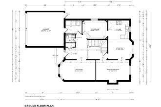 design and redraw 2d floor plan quickly in 12 hours