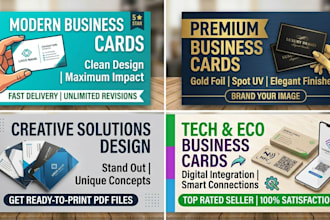 design minimalist business cards, logo business card design