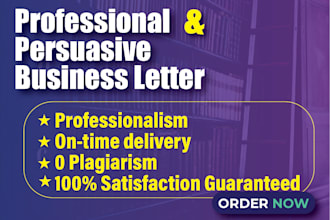 write a persuasive letter