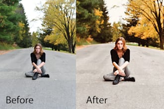 retouch and photoshop accurately and naturally