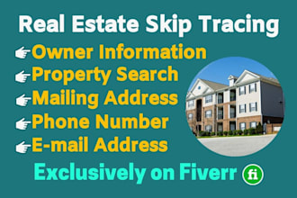 do real estate skip tracing for the real estate business industry
