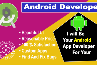 be your android app developer in android studio