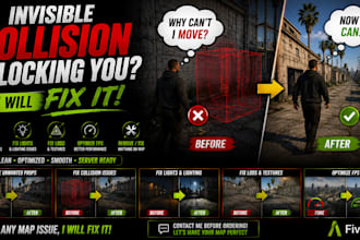 fix, remove objects, collision and map issues in fivem
