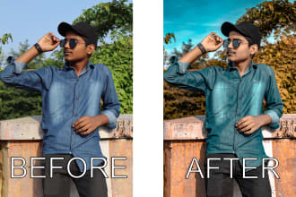 retouching colour correct your photos