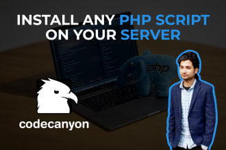 install and configure any codecanyon php script