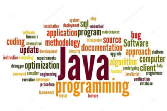 do java based all tasks like gui,javafx,java web,spring boot , jpa etc