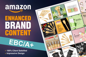 do amazon ebc, a plus, listing images