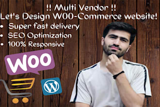 create woocommerce multi vendor marketplace or fix error, dokan, wcfm, wcvendors
