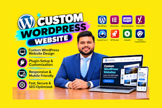 create a wordpress website