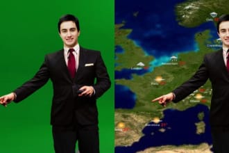 remove green or blue screen, chroma key in any video