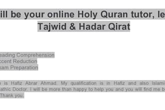 do teaching on holy quran