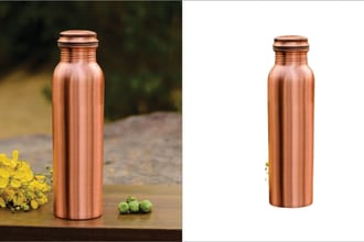 product photo retouching and editing, remove background