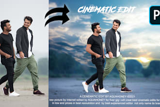 create impressive photoshop editing and chromatic posters