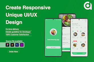 do ui ux design for  website homepage or landing page