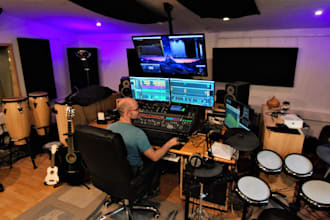 professionally mix and master your productions for an industry ready sound