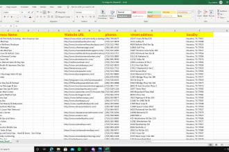 find email address, data entry, scraping, virtual assistant
