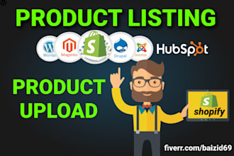 upload product add product listing shopify, any ecommerce