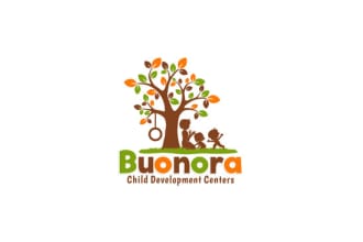 do baby store daycare or childcare logo design