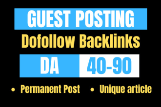 write and publish guest posting, guest post, dofollow backlinks