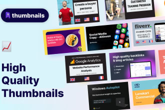 make catchy thumbnails  that convert and drive sales