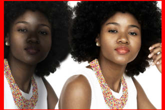 do photo retouching and shadow remove
