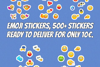 emoji stickers pack ready for you