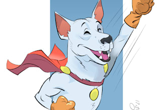 draw funny cartoon of your beloved pet