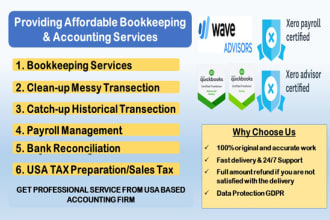 setup catch up tax bookkeeping in quickbooks online xero wave
