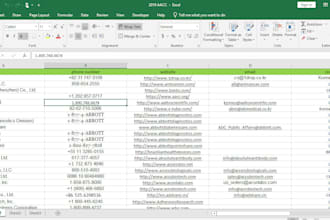 do data entry and work on excell  ms world data base editing and net research