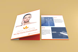 design professional medical brochure