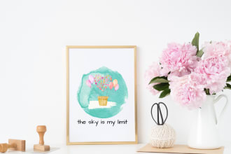 design kids posters, flyers, birthday invitations, and wall art