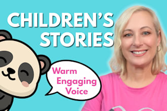 narrate childrens picture books and bedtime stories