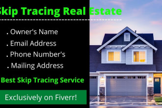 provide the best skip tracing for real estate business leads