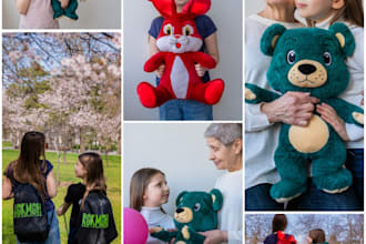 shoot product photography or video with child model kid for amazon listing