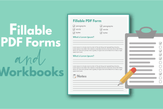 design fillable PDF forms