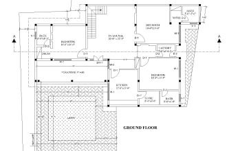 do architecture related projects 2d plans 3d model