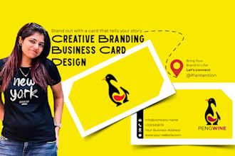 do creative minimalist business card design