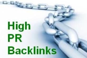 build 70 SEO Backlinks from Pr6 to Pr0 Which Boost Your Serp and Blast Site Url
