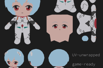 make a low poly model for your game