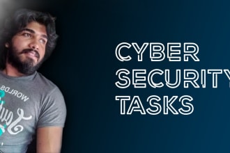 do cyber security tasks