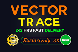 vector tracing, vectorize, redraw or convert logo to vector