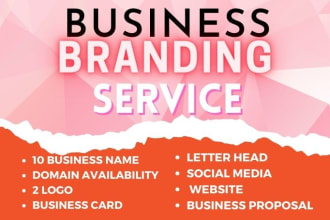 give you 10 catchy names and slogans for your business