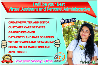 be your virtual assistant and personal administrative