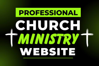 build or redesign a beautiful church website ministry website