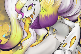 draw your oc or favourite pokemon