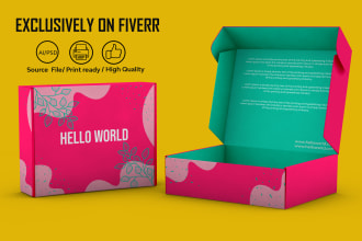 create packaging box, mailer box and subscription box design