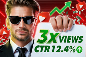 design attractive clickbait youtube thumbnail within 2 hours