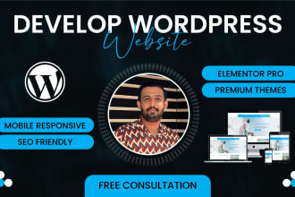 develop mobile responsive wordpress website for your business