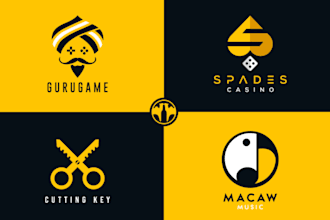 do modern minimalist and trendy logo design