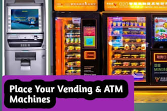cold calls for you to place vending machine and atm